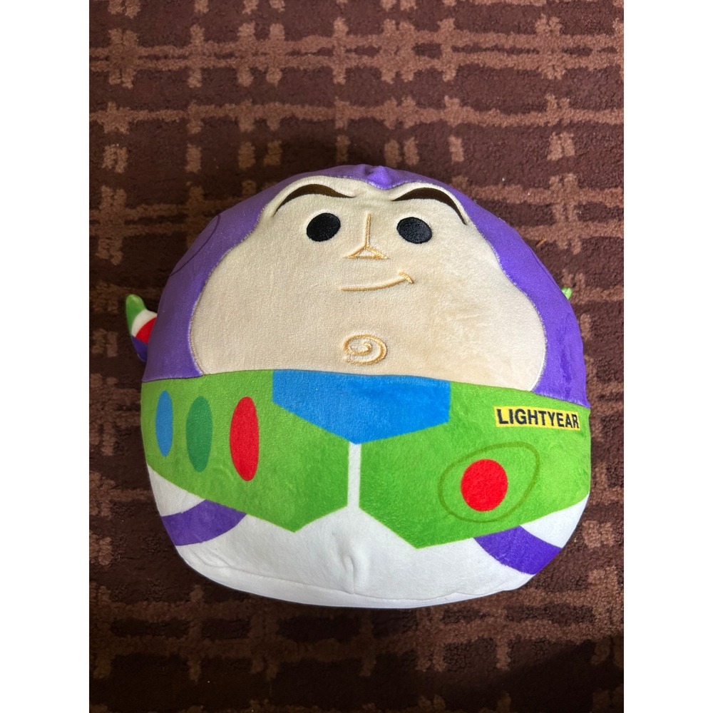 Disney Squishmallow Buzz Lightyear Toy Story Plush 12 Inch Space Ranger Stuffed